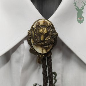 Poľovnícka kravata Bolo - Exclusive Vlk I
