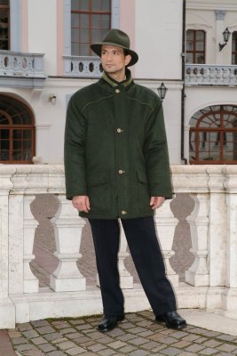 Fernández kožou lemovaný zimný kabát