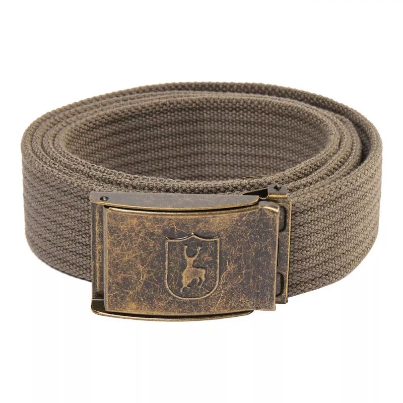 DEERHUNTER Canvas Belt - plátený opasok Driftwood