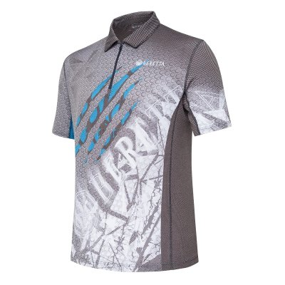 Rush Scratch polo tričko - Black & Blue Excell