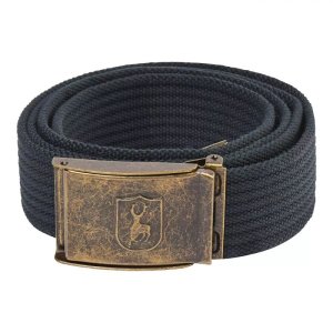 DEERHUNTER Canvas Belt - plátený opasok Dark Anthracite