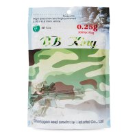 BB King Airsoft guličky 0.25g 3000ks kal.6mm