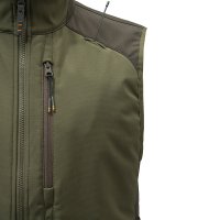 Butte Softshell vesta - Moss  & Brown Bark