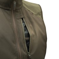 Butte Softshell vesta - Brown Bark & Moss