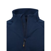 Stretch Tech Half Zip Fleece mikina - Blue Total Eclipse