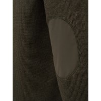 Kent V-Neck Tech sveter - Moss&brownbark