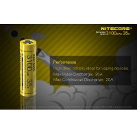 Nitecore 18650 Li-ion batéria 3100mAh 35A / 2ks