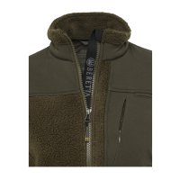 Halifax Sherpa Fleece dámska bunda - Green Moss