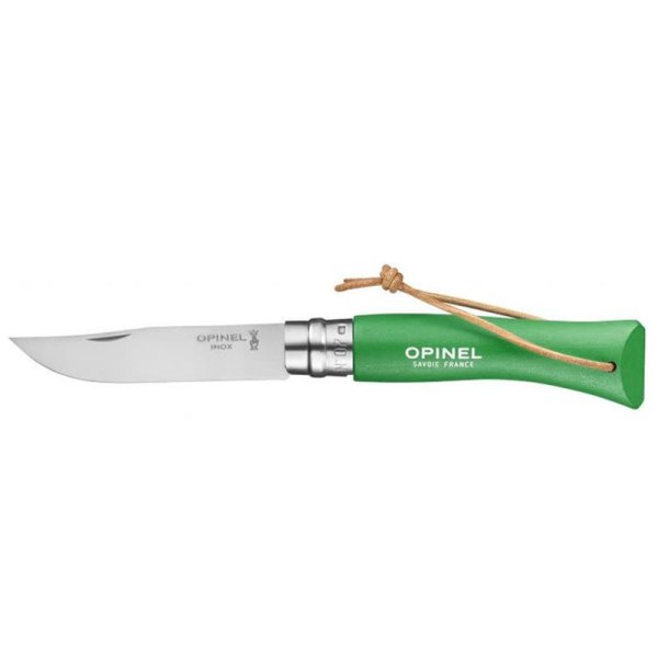 Opinel VRI N7 inox Trekking - Green nôž