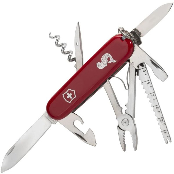 VICTORINOX 1.3653.72 - ANGLER red nôž