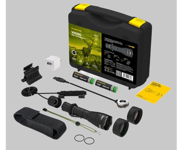 Svietidlo Armytek Viking Pro Magnet USB Extended Set