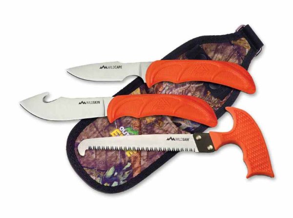 Outdoor Edge Wild Guide Set nožov Orange 02OE057