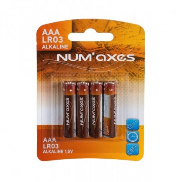 NUM´AXES LR03 - Baterky AAA 4ks