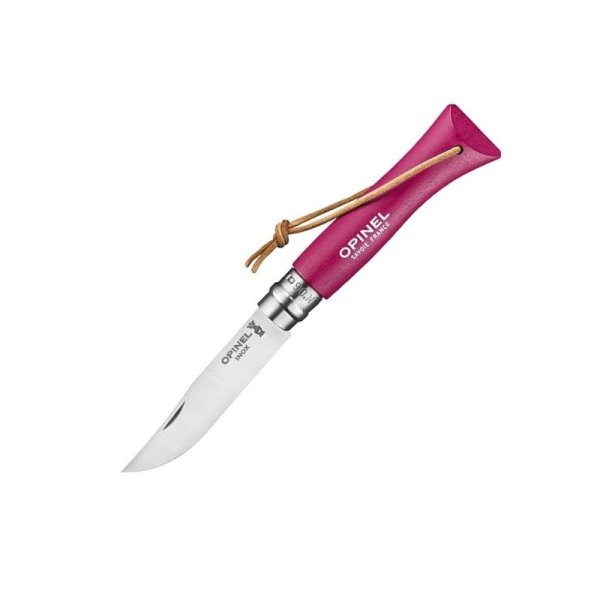 Opinel VRI N°06 Inox Trekking Strawberry 002201 nôž