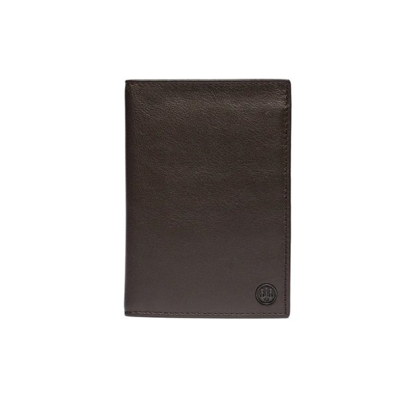 Classic Vertical Bifold peňaženka - Brown