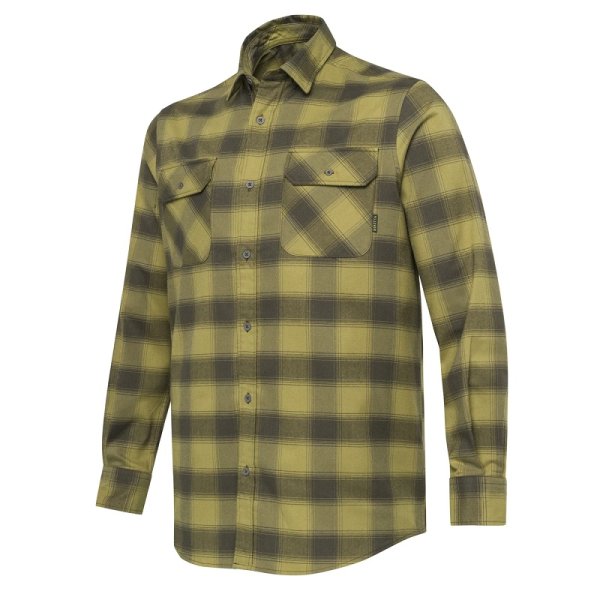 Cadet Flannel košeľa - Moss Check