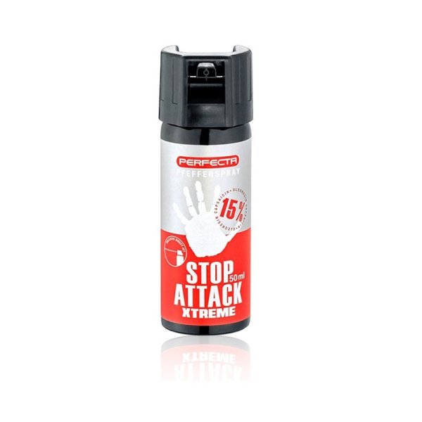 Perfecta - Obranný sprej Stop Attack Xtreme Kaser 50ml priamy prúd